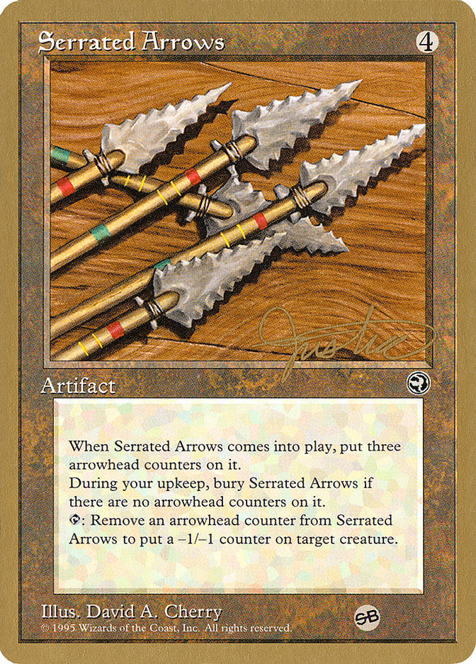 Serrated Arrows (Mark Justice) (SB) [Pro Tour Collector Set] | Odin's Place