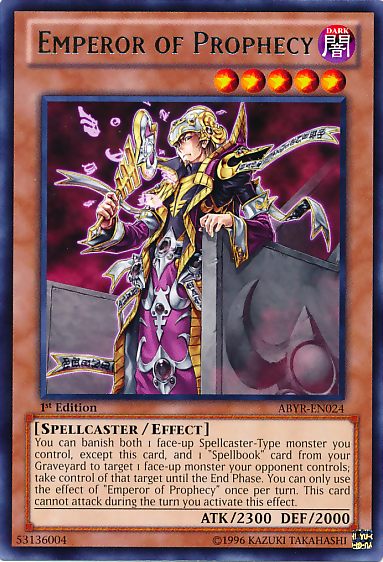 Emperor of Prophecy [ABYR-EN024] Rare | Odin's Place