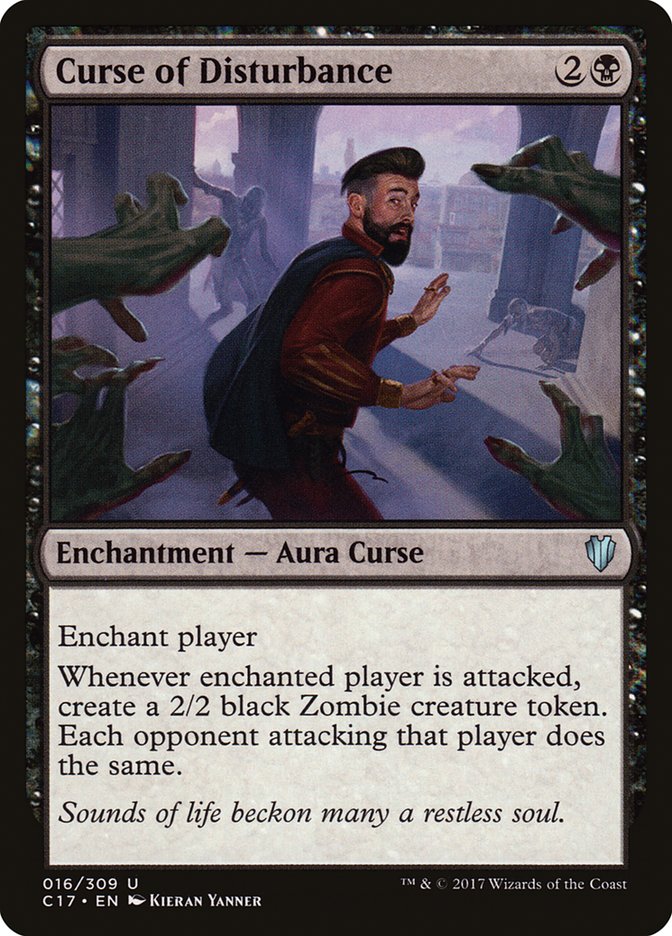 Curse of Disturbance (16) [Commander 2017] | Odin's Place