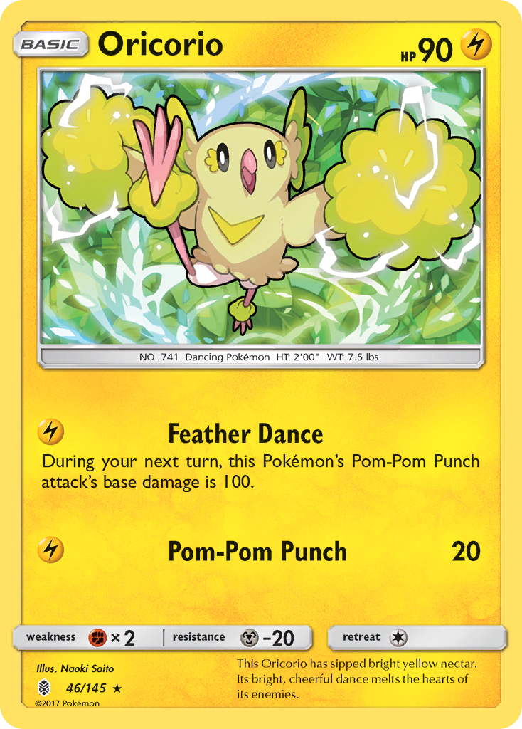 Oricorio (46/145) [Sun & Moon: Guardians Rising] | Odin's Place