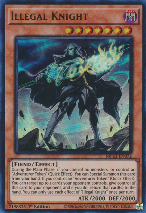 Illegal Knight [MP23-EN072] Ultra Rare | Odin's Place
