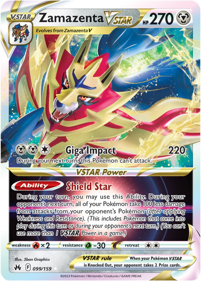 Zamazenta VSTAR (099/159) [Sword & Shield: Crown Zenith] | Odin's Place