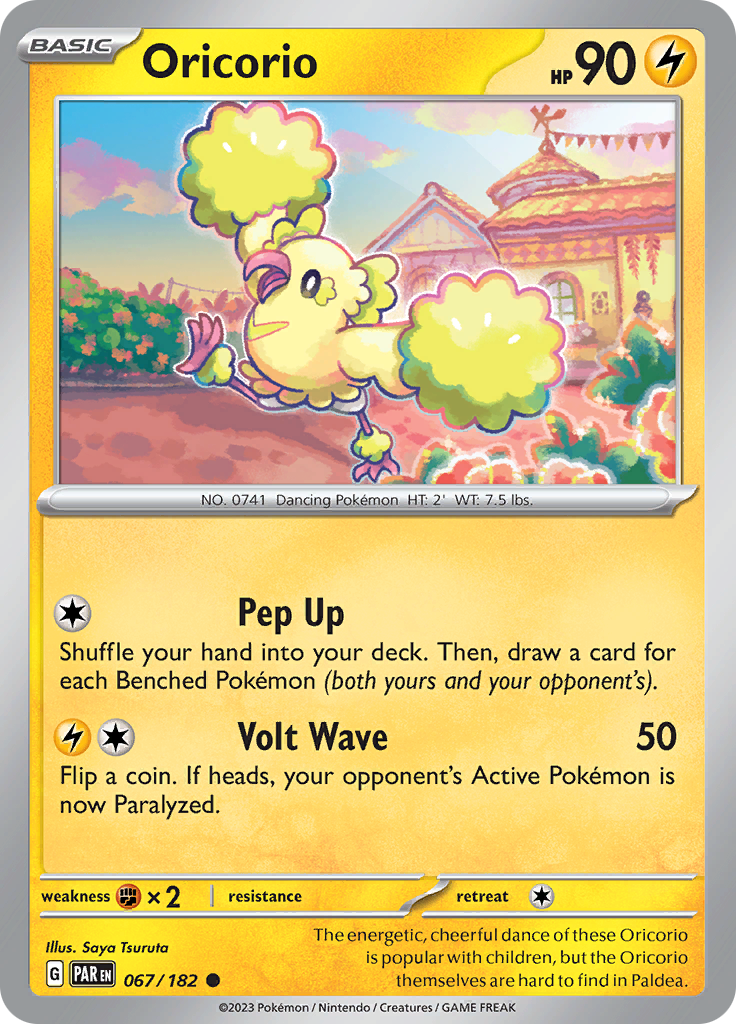 Oricorio (067/182) [Scarlet & Violet: Paradox Rift] | Odin's Place