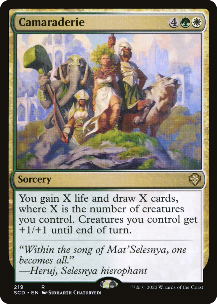 Camaraderie [Starter Commander Decks] | Odin's Place