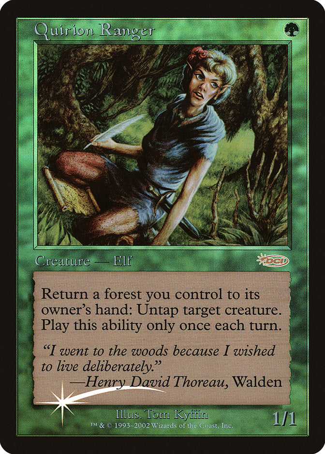 Quirion Ranger (9) [Friday Night Magic 2001] | Odin's Place