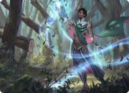 Dragonsguard Elite Art Card (15/81) [Strixhaven: School of Mages Art Series] | Odin's Place