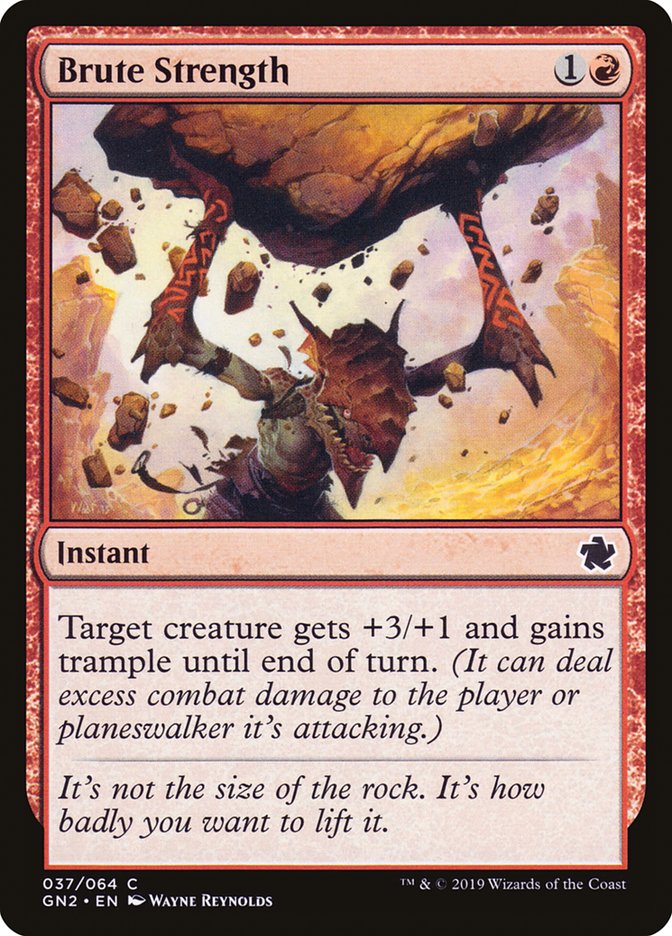 Brute Strength [Game Night 2019] | Odin's Place