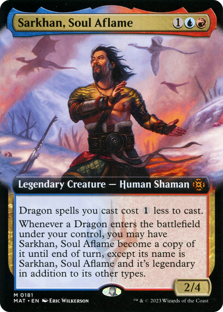 Sarkhan, Soul Aflame (Extended Art) [March of the Machine: The Aftermath] | Odin's Place