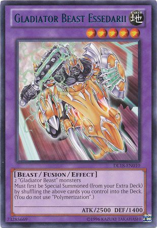 Gladiator Beast Essedarii (Blue) [DL18-EN010] Rare | Odin's Place