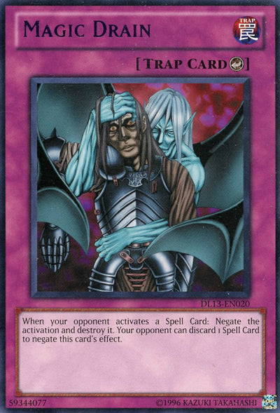 Magic Drain (Purple) [DL13-EN020] Rare | Odin's Place