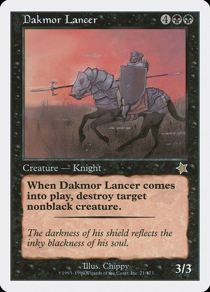 Dakmor Lancer (71) [Starter 1999] | Odin's Place