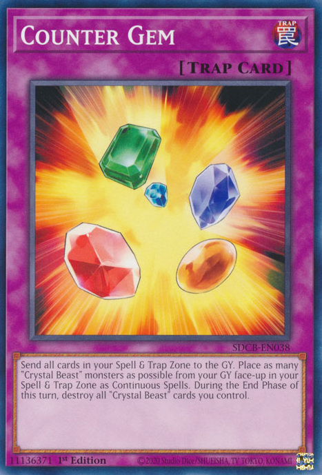 Counter Gem [SDCB-EN038] Common | Odin's Place