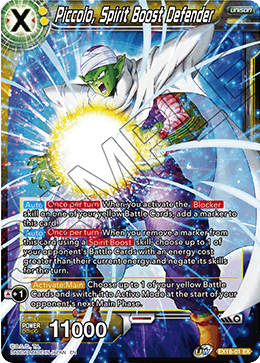 Piccolo, Spirit Boost Defender (EX18-01) [Namekian Boost] | Odin's Place
