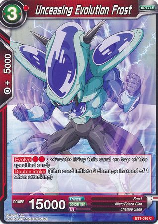 Unceasing Evolution Frost (BT1-016) [Galactic Battle] | Odin's Place