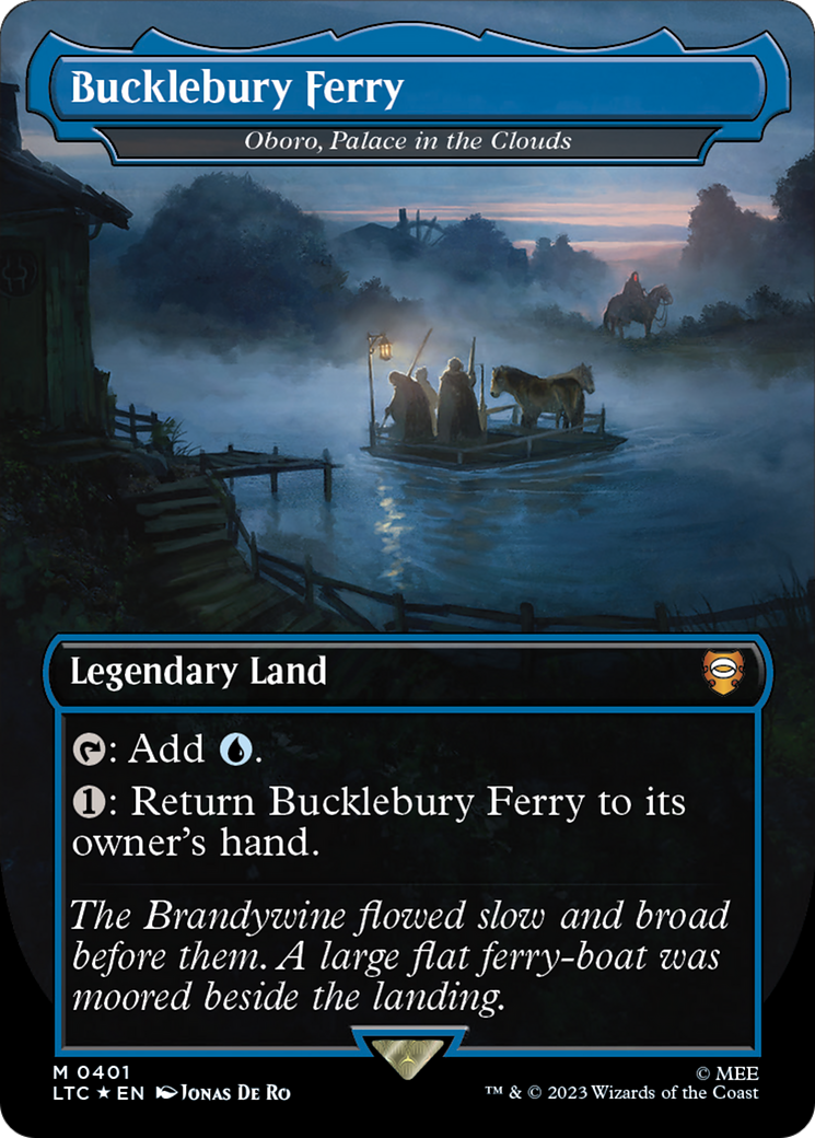 Bucklebury Ferry - Oboro, Palace in the Clouds (Surge Foil Realms and Relics) [The Lord of the Rings: Tales of Middle-Earth Commander] | Odin's Place