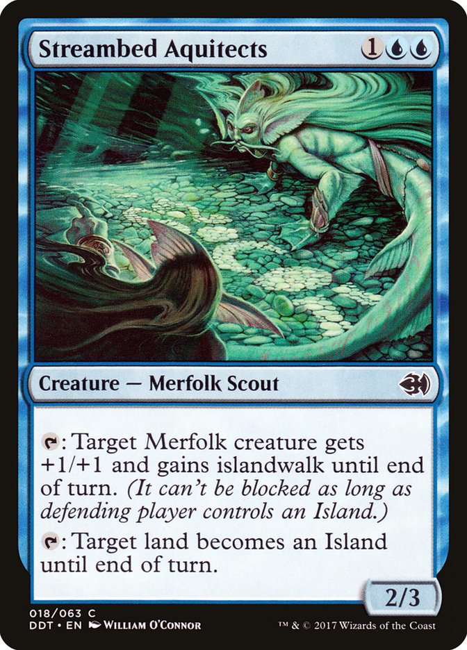 Streambed Aquitects (18) [Duel Decks: Merfolk vs. Goblins] | Odin's Place