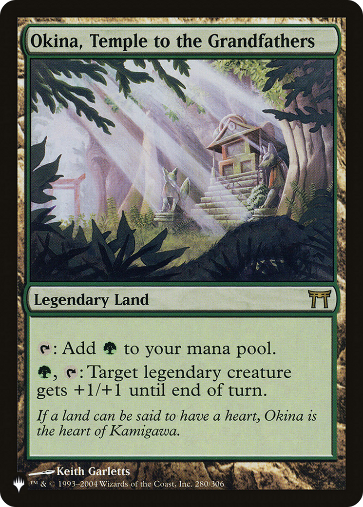 Okina, Temple to the Grandfathers [The List] | Odin's Place