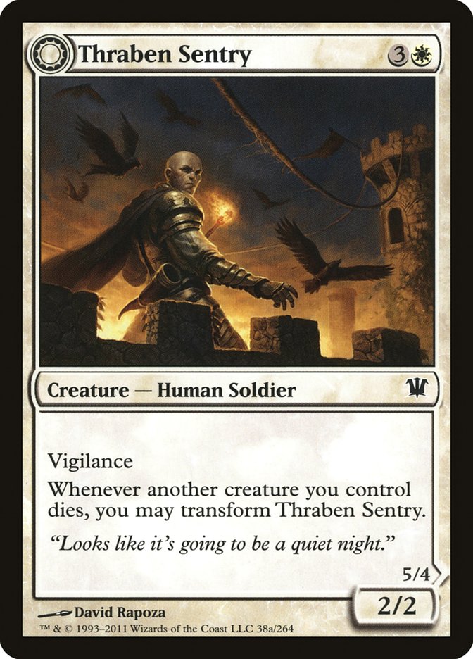Thraben Sentry // Thraben Militia [Innistrad] | Odin's Place