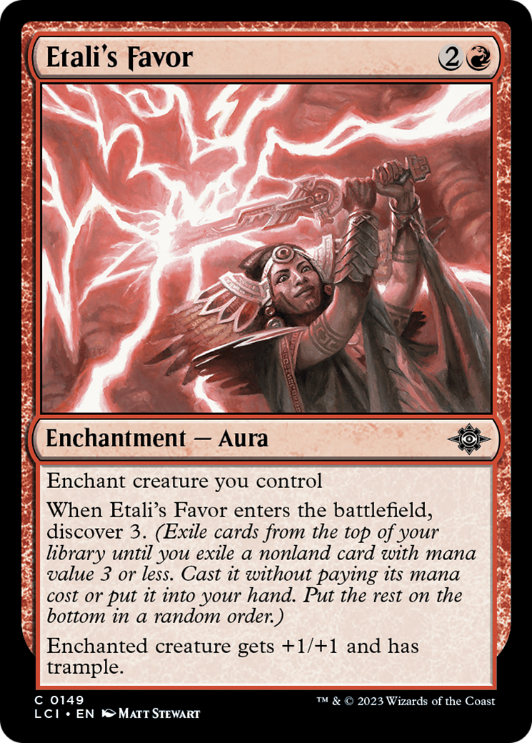 Etali's Favor [The Lost Caverns of Ixalan] | Odin's Place