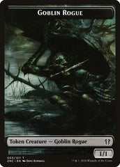 Faerie Rogue // Goblin Rogue Double-Sided Token [Zendikar Rising Commander Tokens] | Odin's Place