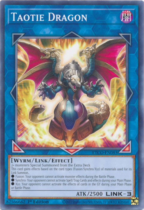 Taotie Dragon [ETCO-EN083] Common | Odin's Place
