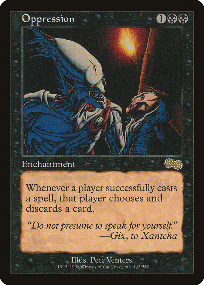 Oppression (143) [Urza's Saga] | Odin's Place