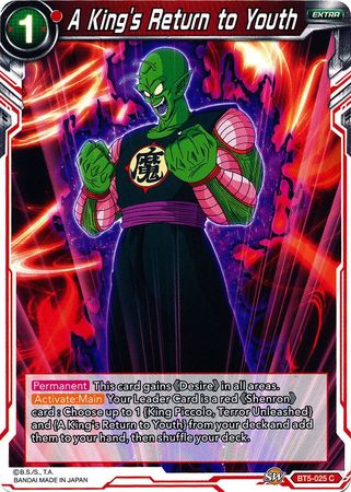 A King's Return to Youth (BT5-025) [Miraculous Revival] | Odin's Place