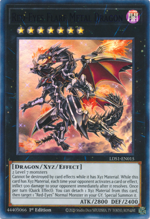Red-Eyes Flare Metal Dragon (Purple) [LDS1-EN015] Ultra Rare | Odin's Place