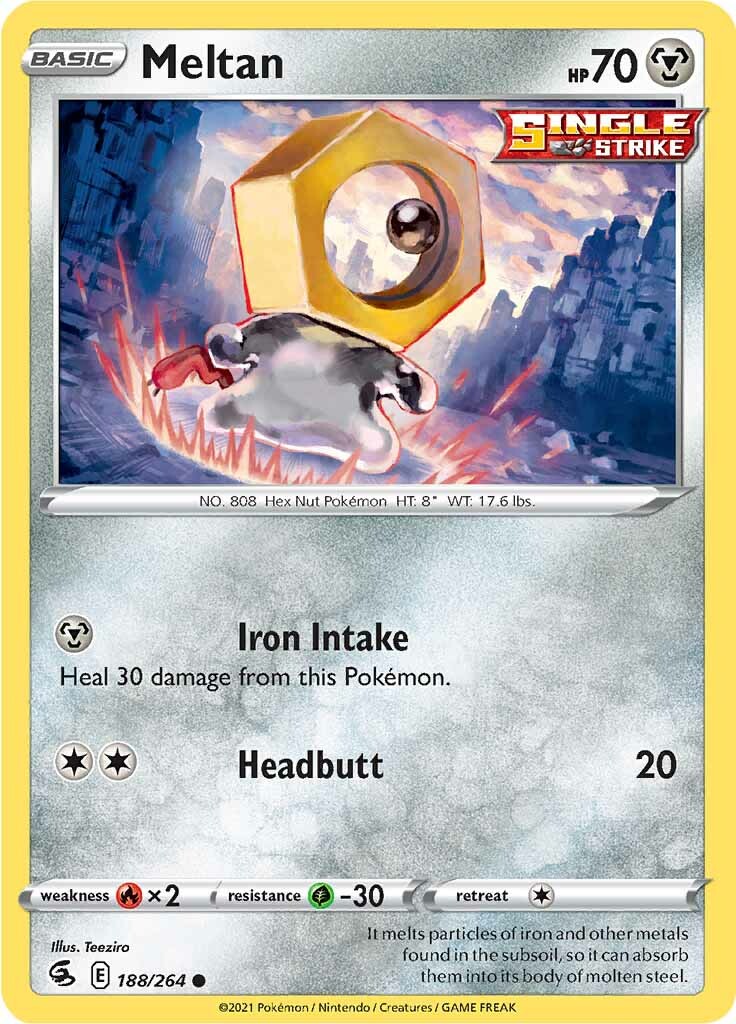 Meltan (188/264) [Sword & Shield: Fusion Strike] | Odin's Place
