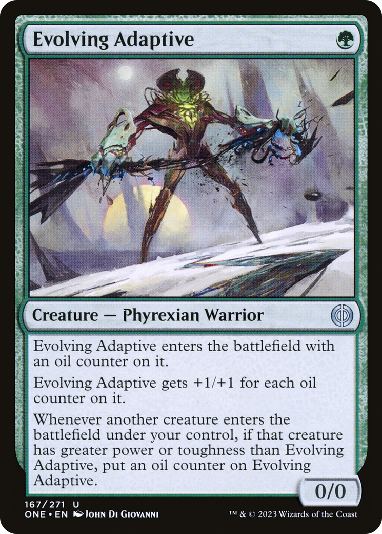 Evolving Adaptive [Phyrexia: All Will Be One] | Odin's Place