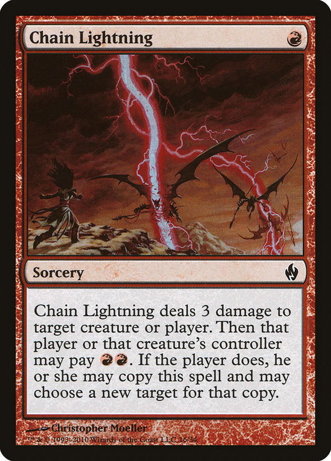 Chain Lightning (16) [Premium Deck Series: Fire and Lightning] | Odin's Place