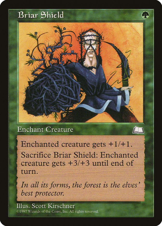 Briar Shield (121) [Weatherlight] | Odin's Place