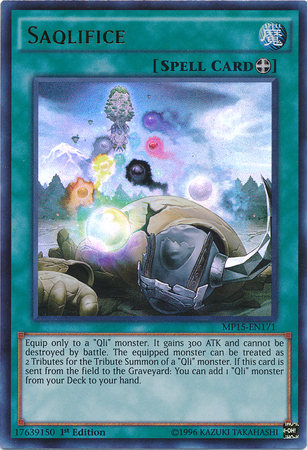 Saqlifice [MP15-EN171] Ultra Rare | Odin's Place