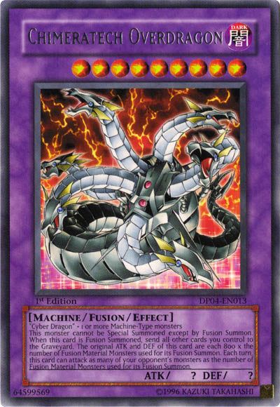 Chimeratech Overdragon [DP04-EN013] Rare | Odin's Place