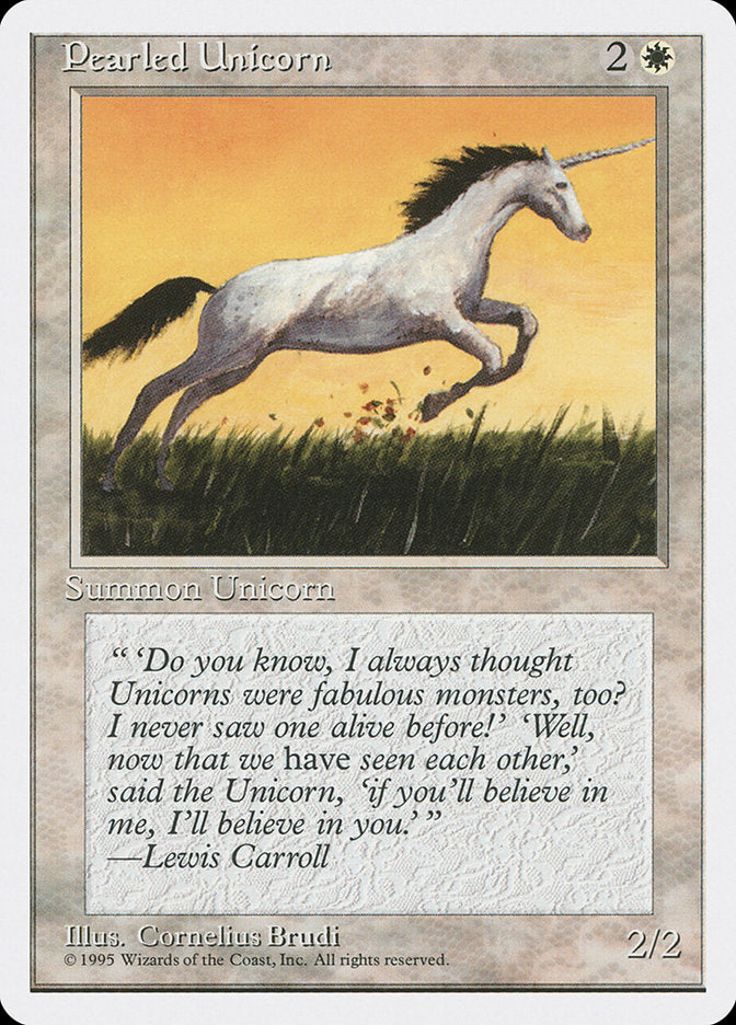Pearled Unicorn (39) [Fourth Edition] | Odin's Place