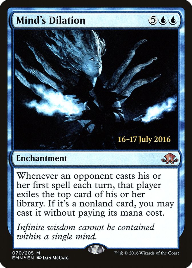 Mind's Dilation (70) [Eldritch Moon Prerelease Promos] | Odin's Place