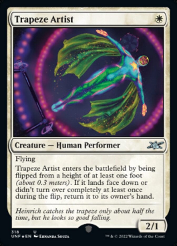 Trapeze Artist (Galaxy Foil) [Unfinity] | Odin's Place