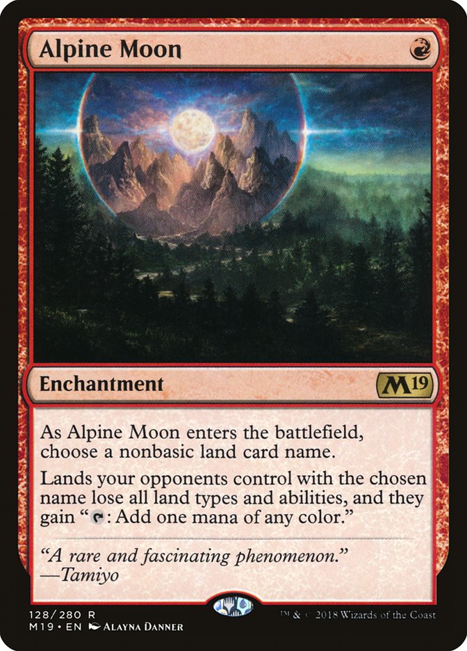 Alpine Moon (128) [Core Set 2019] | Odin's Place