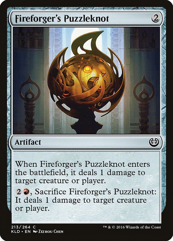 Fireforger's Puzzleknot (213) [Kaladesh] | Odin's Place