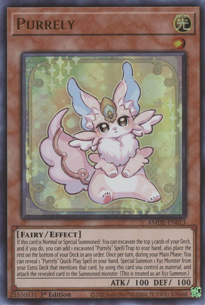 Purrely [AMDE-EN013] Ultra Rare | Odin's Place
