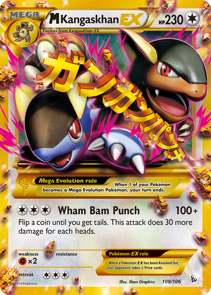 M Kangaskhan EX (109/106) [XY: Flashfire] | Odin's Place