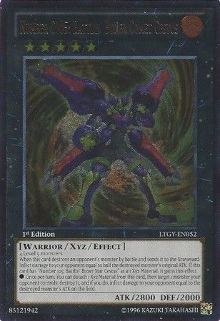 Number C105: Battlin' Boxer Comet Cestus [LTGY-EN052] Ultimate Rare | Odin's Place