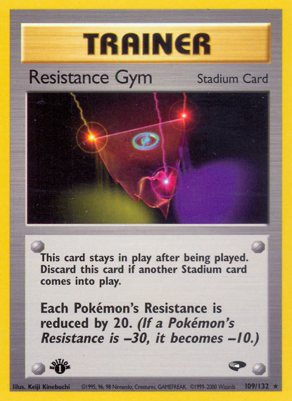 Resistance Gym (109/132) [Gym Challenge 1st Edition] | Odin's Place