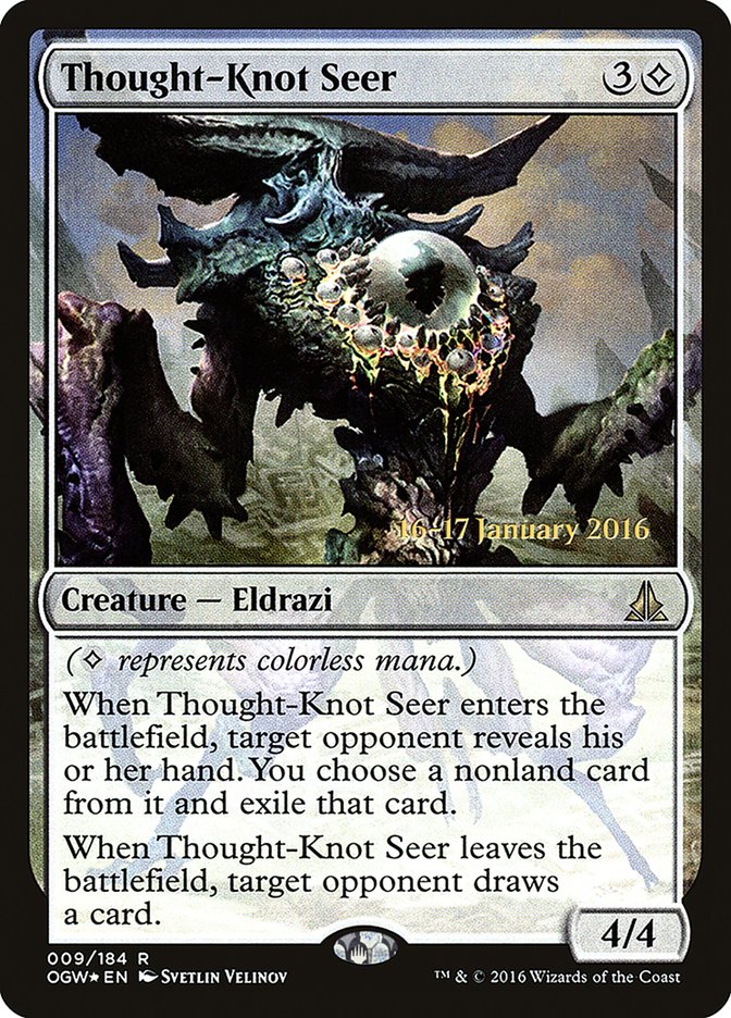 Thought-Knot Seer (9) [Oath of the Gatewatch Prerelease Promos] | Odin's Place