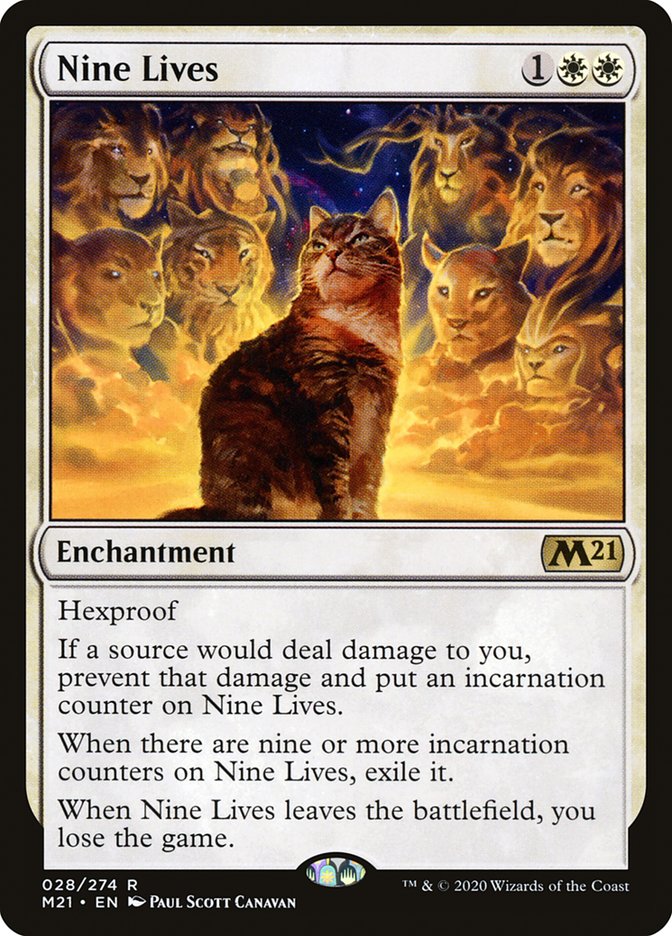 Nine Lives [Core Set 2021] | Odin's Place
