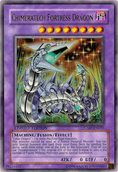 Chimeratech Fortress Dragon [JUMP-EN031] Ultra Rare | Odin's Place