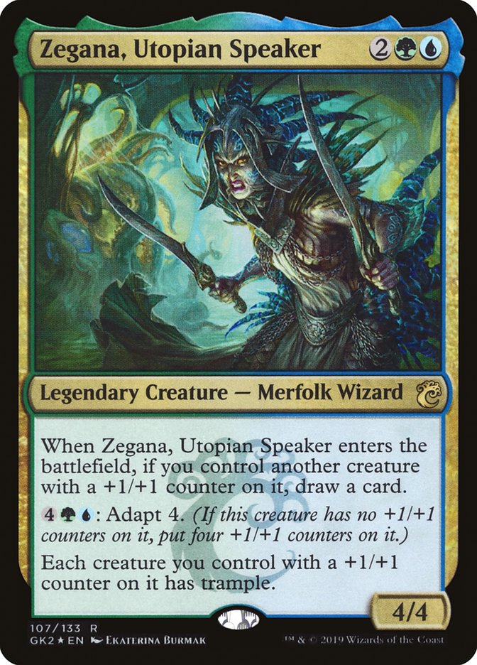 Zegana, Utopian Speaker (107) [Ravnica Allegiance Guild Kit] | Odin's Place