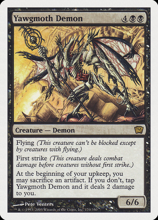 Yawgmoth Demon (170) [Ninth Edition] | Odin's Place