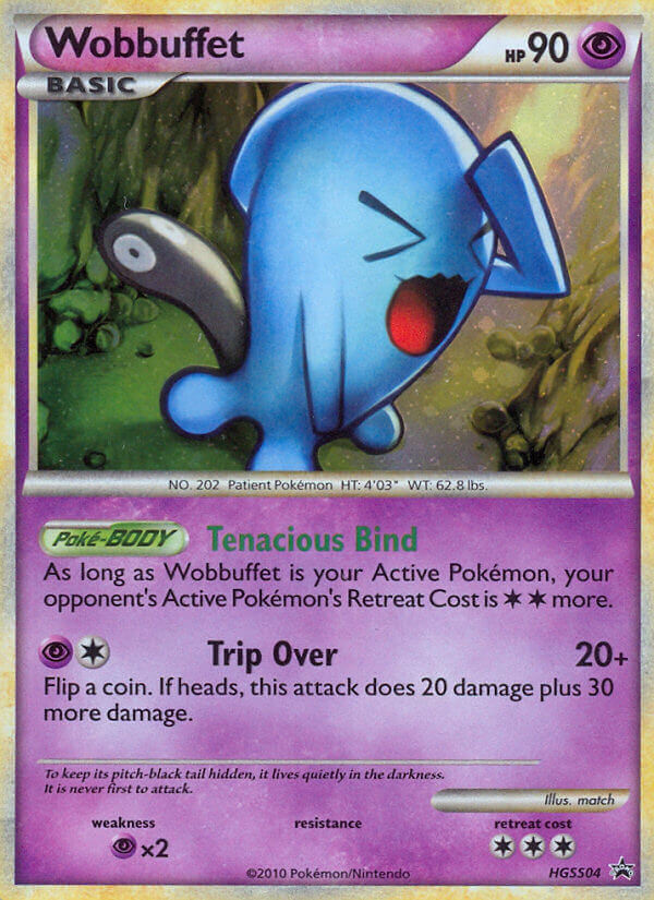 Wobbuffet (HGSS04) [HeartGold & SoulSilver: Black Star Promos] | Odin's Place