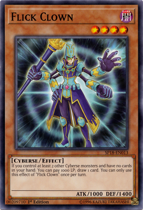 Flick Clown [SP18-EN013] Common | Odin's Place